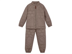 En Fant thermal set arctic ice with floral print