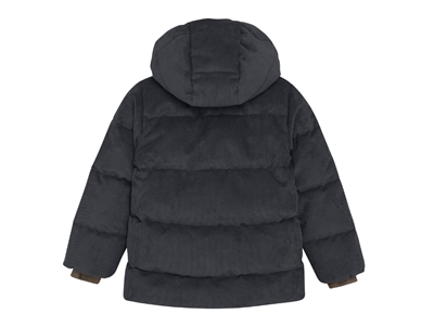 En Fant puffer winter jacket ebony in corduroy