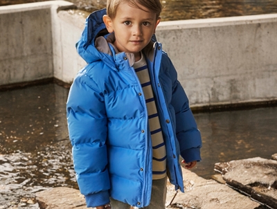 En Fant winter jacket star sapphire quilted