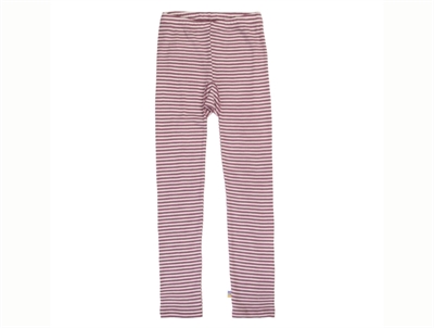 Joha heather wool/silk leggings with stripes