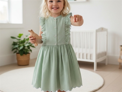 MarMar mint leaf stripes dress Deidra