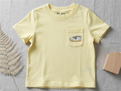 Mini Rodini yellow jogging t-shirt