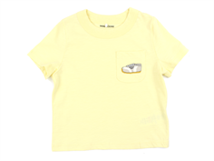 Mini Rodini yellow jogging t-shirt