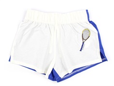 Mini Rodini white tennis shorts