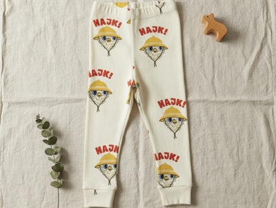 Mini Rodini offwhite hike leggings