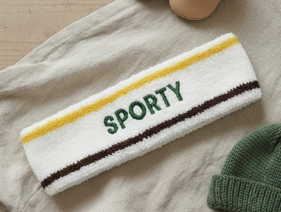 Mini Rodini white sporty sweatbands