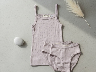 MarMar faded rose pointelle underwear set modal