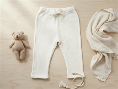 MarMar flour white pointelle pants Pitti modal