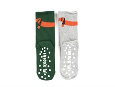 Mini Rodini multi dog anti-slip socks (2-pack)