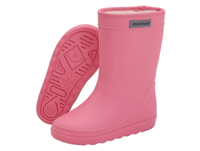 En Fant thermo rubber boots black with wool lining