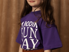 Mini Rodini purple Sunday t-shirt