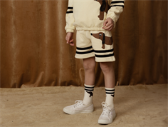 Mini Rodini offwhite tennis sweatshirt