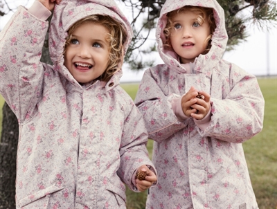 MarMar Ollie snowsuit flowerbed with elastic suspenders