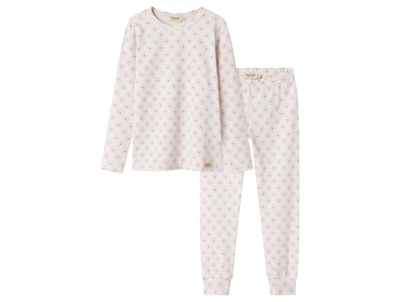 MarMar nightwear set beige with flower print