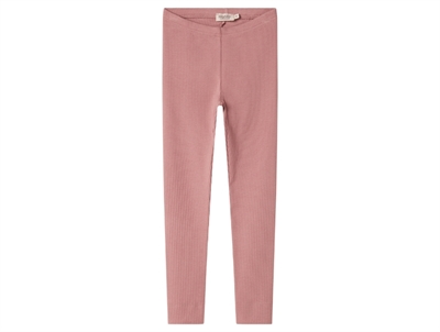MarMar leggings rose parfait in rib modal