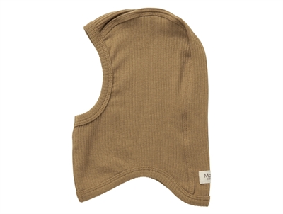 MarMar balaclava dark bronze in rib