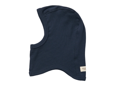 MarMar balaclava pilot navy in rib