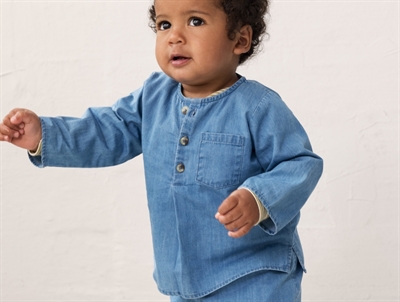 MarMar long sleeve t-shirt soft lavender in rib modal