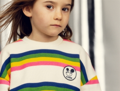 Mini Rodini transition jacket baseball pigeons yellow