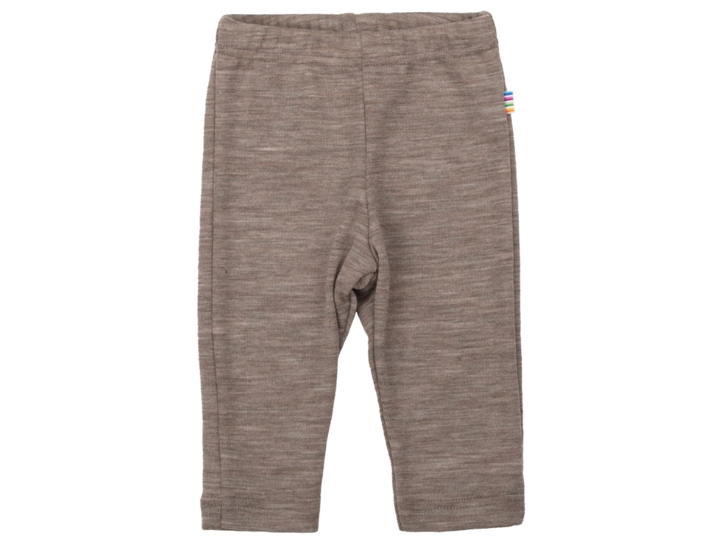 Joha grey stripe leggings merino wool/silk