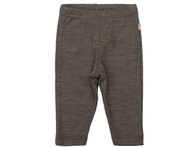 Joha grey stripe leggings merino wool/silk