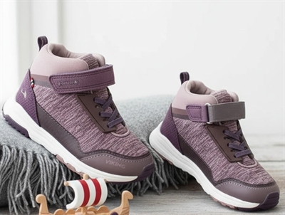 Viking sneaker Arendal plum/dusty pink with GORE-TEX