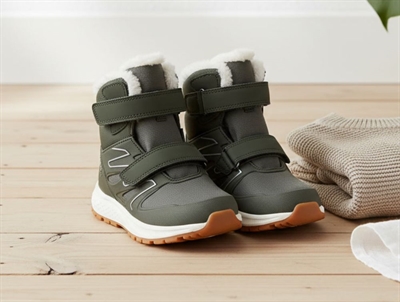 Viking Equip Defence Warm winter boot green with TEX