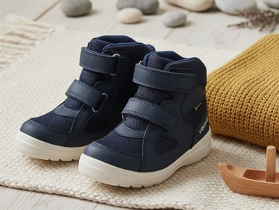 Viking Fun Warm winter boot blue with GORE-TEX