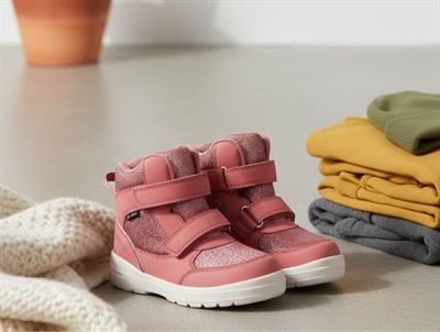 Viking Fun Glitter Warm winter boot pink with glitter and GORE-TEX