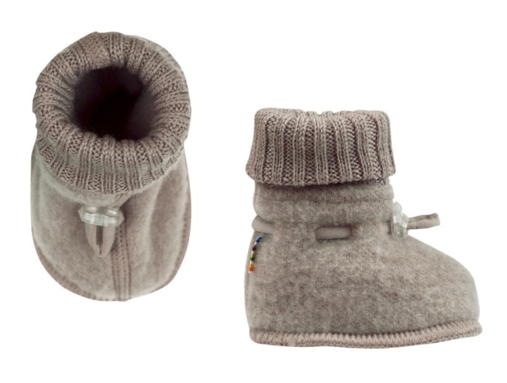 Joha sesame melange booties merino wool