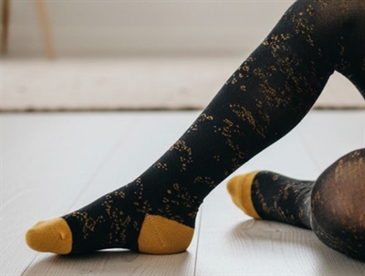 MP/Soft Gallery tights jet black flowerdust