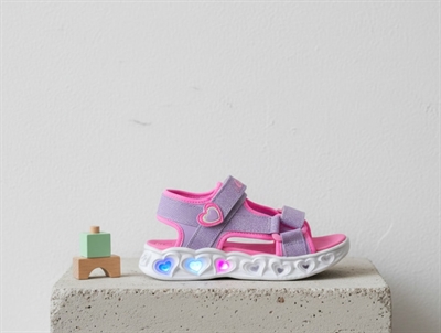 Skechers sandal dreamy with unicorn, glitter and lights  
