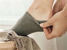 Meraki grey moisturizing socks (adult)