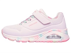 Skechers Uno Lite sneaker white with metallic details and air cushion  