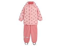 CeLaVi rainwear beige with flowers