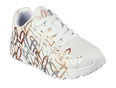 Skechers pink glow sneaker