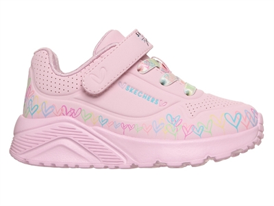 Skechers sneakers pink multicolor with unicorn and lights