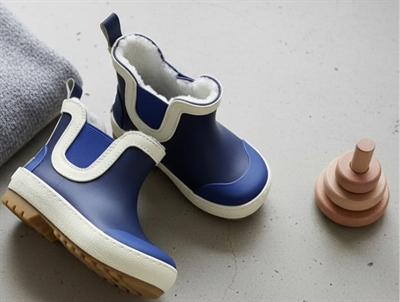 CeLaVi pageant blue winter rubber boot short