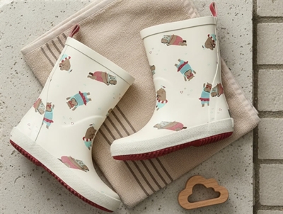 CeLaVi warm taupe hippo rubber boot