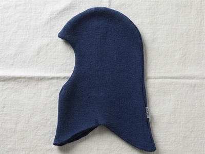CeLaVi pageant blue melange wool/cotton balaclava