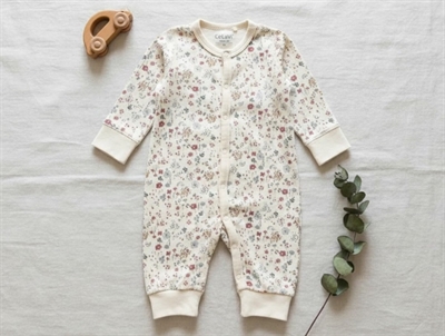 CeLaVi withered rose floral woolen jumpsuit