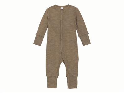 CeLaVi mellow mauve melange wool/cotton balaclava