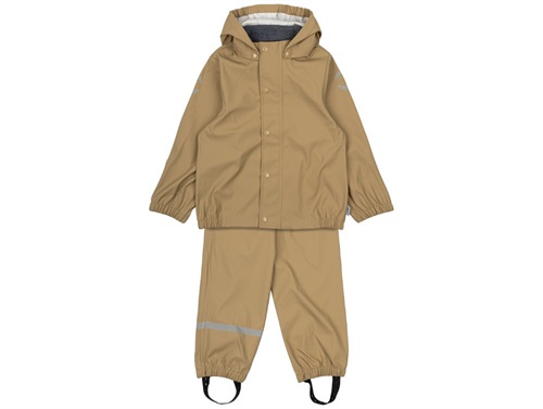 Mikk-Line rain set kelp with suspenders and reflective details