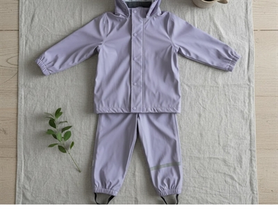 Mikk-Line rain set dusk with suspenders and reflective details