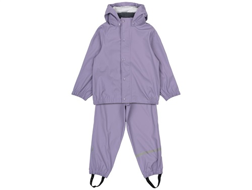 Mikk-Line rain set dusk with suspenders and reflective details