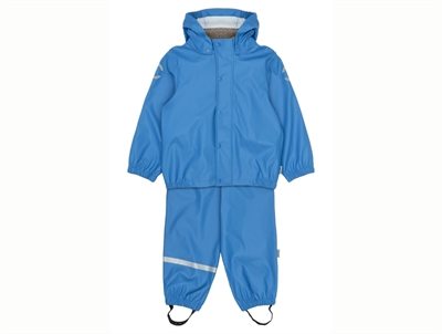 Mikk-line rain set strong blue with suspenders