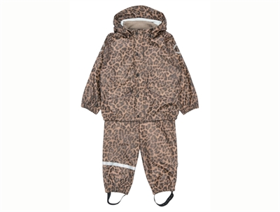 Mikk-line rain set with leopard print