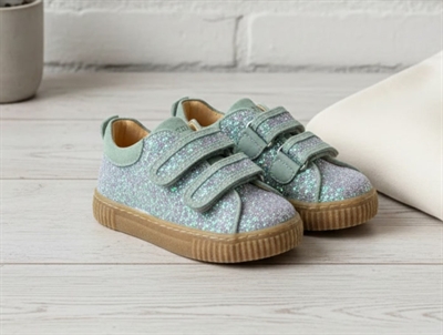 Angulus shoes mint glitter