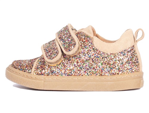 Angulus shoe sand multi glitter