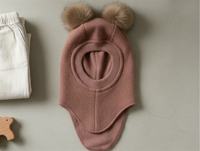 Huttelihut balaclava Big Bear heather/grey alpaca